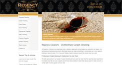 Desktop Screenshot of cheltenhamregencycleaners.co.uk